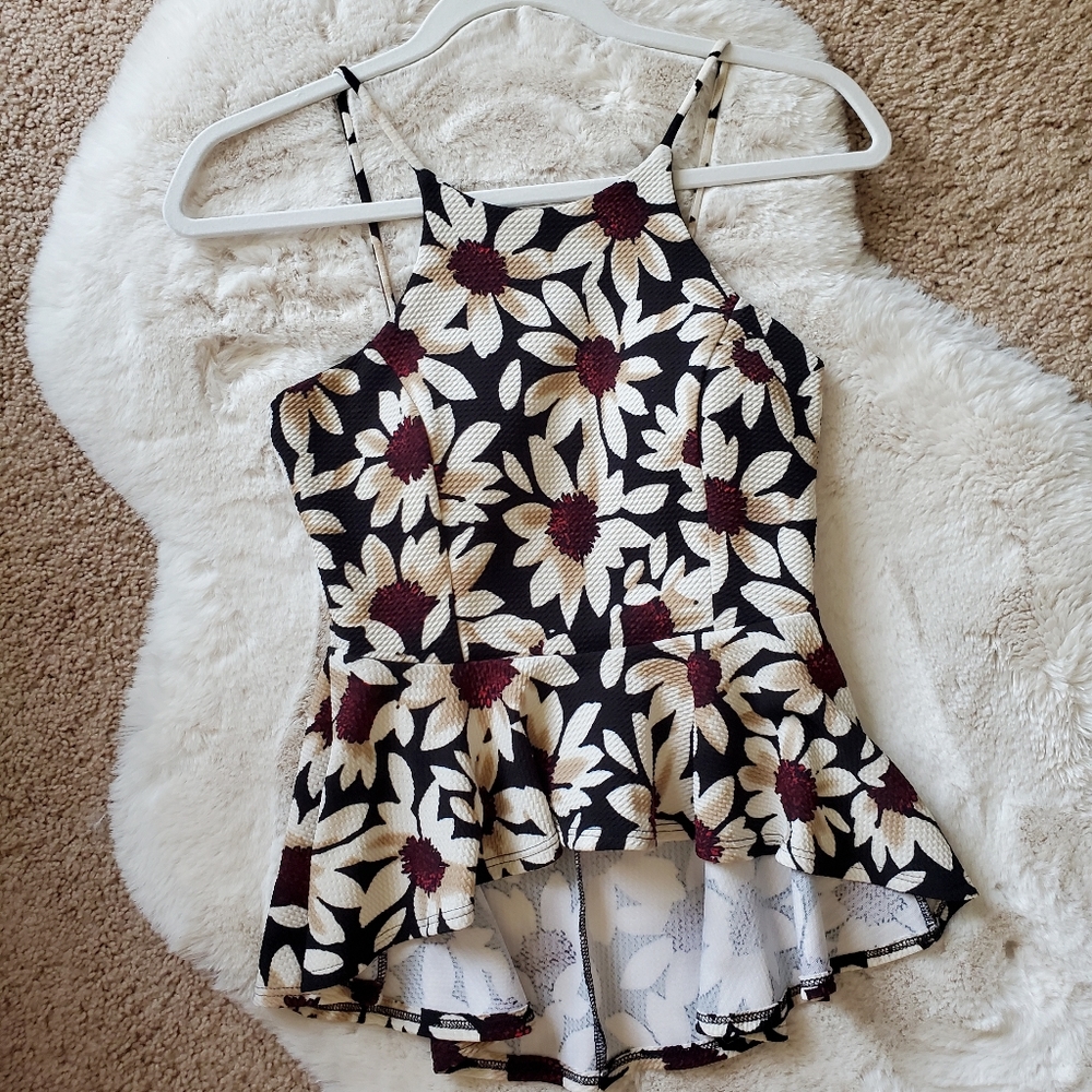 A'GACI High Low Halter Top